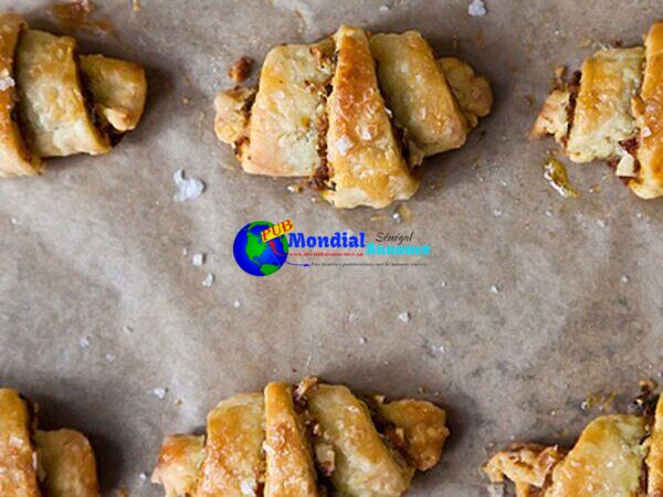 Pumpkin Rugelach with Account & Walnuts