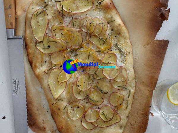 Potato Tarte Flambée