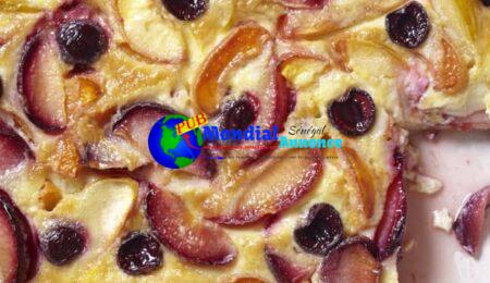 Cardamom and Stone Fruit Clafoutis