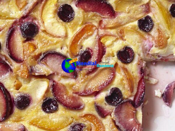 Cardamom and Stone Fruit Clafoutis