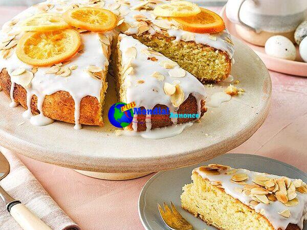 Citrus, almond & yogurt cake