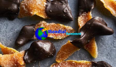 Chocolate-Dipped Candied Orange Peel