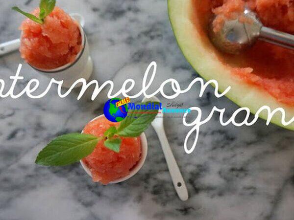 Watermelon Granita