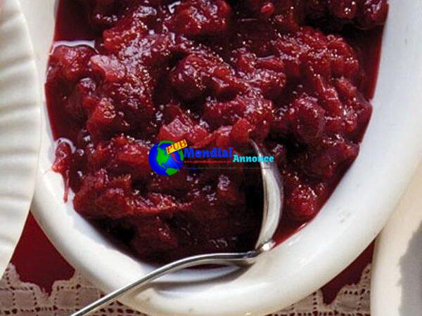 Cranberry-Ginger Chutney