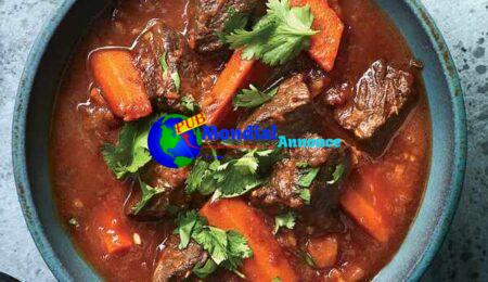 Viet Red meat Stew with Superstar Anise and Lemongrass