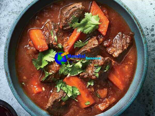 Viet Red meat Stew with Superstar Anise and Lemongrass