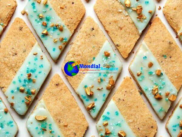 Diamond Cardamom Sparkle Cookies