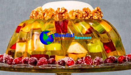 California Waldorf Salad Gelatin Mold