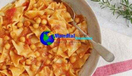 Pasta e Ceci (Pasta with Chickpeas)