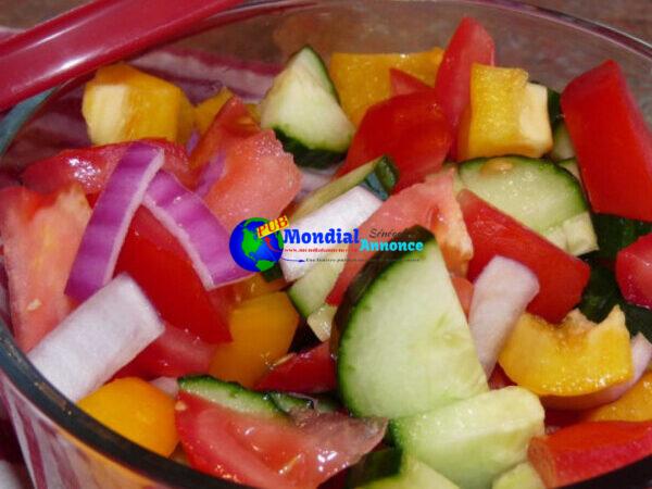 Greek Salad – Raw Food Diet