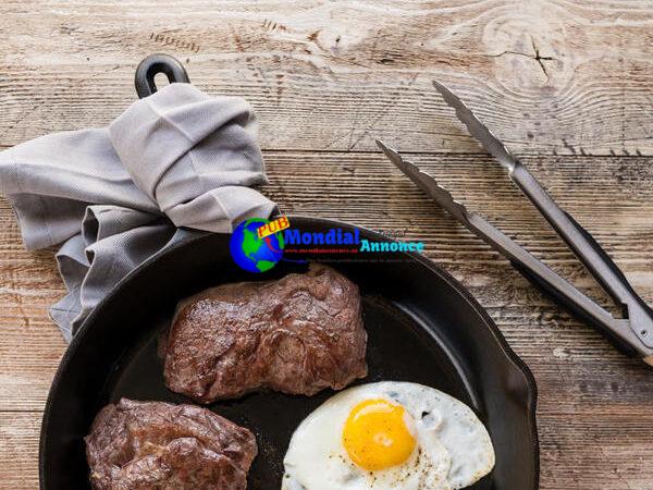 Man Meals : Steak and Eggs