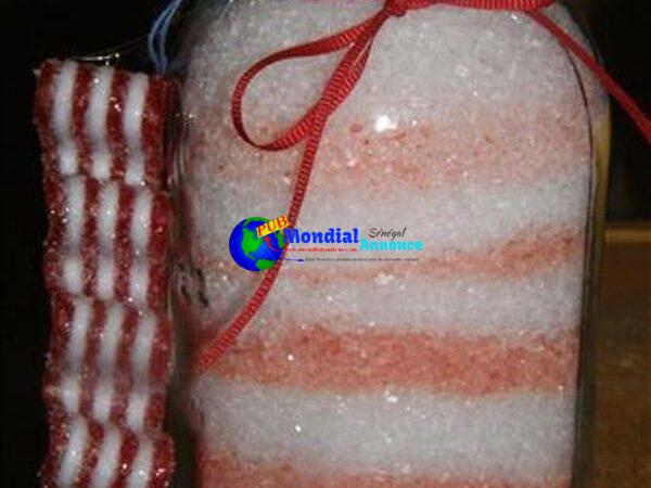 Candy Cane Bath Salts