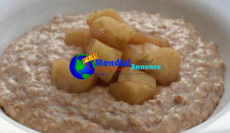 Chai-Spiced Porridge With Stewed Apples