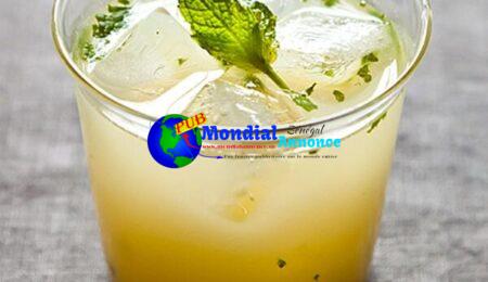 Lemon Mint Barley Water