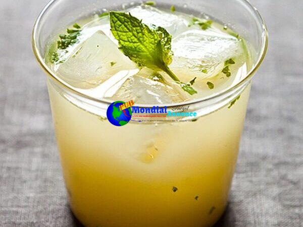 Lemon Mint Barley Water