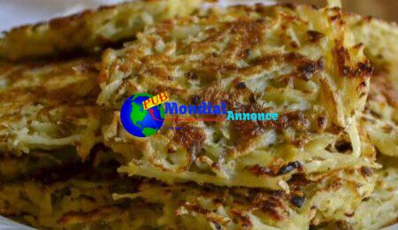 Grain-Free Potato Latkes with Onions and Garlic :: staunch-meals, dairy-free