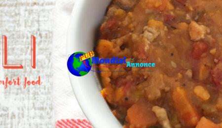 Consolation Food: Healthy Sweet Potato Chili