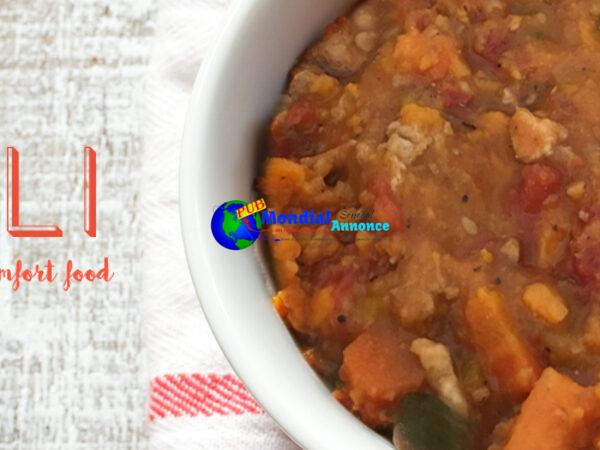 Consolation Food: Healthy Sweet Potato Chili