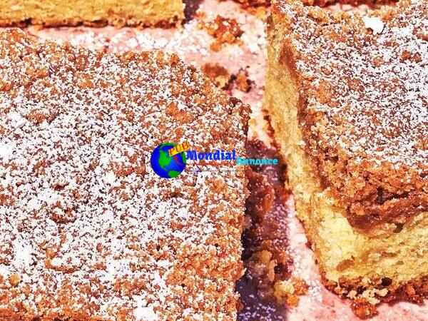 Traditional Novel York–Style Crumb Cake