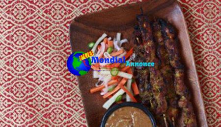 Malaysian Chicken Satays With Javanese Peanut Sauce