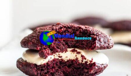 Crimson Velvet Whoopie Pies