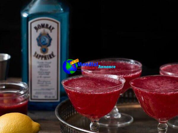 Blackberry French 75s