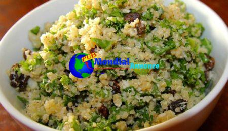 Plunge Cauliflower Quinoa Salad with Raisins