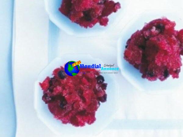 Berry Granita