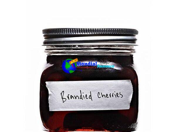 Brandied Cherries with Vanilla Bean