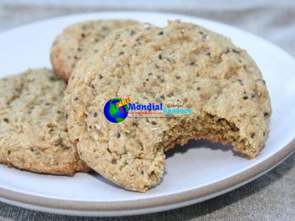 Almond Butter And Chia Seed Cookies