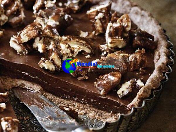 Sea-Salt Chocolate And Pecan Tart Recipe