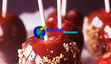 Caramel Apples With Nuts