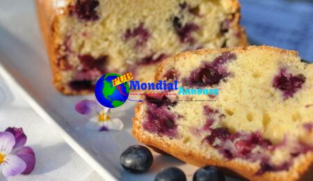 Blueberry Yogurt Pound Cake