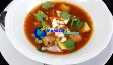 Mexican Meatball Soup