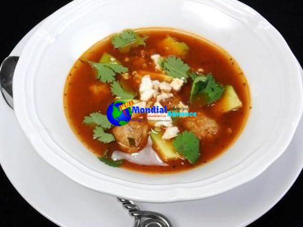 Mexican Meatball Soup