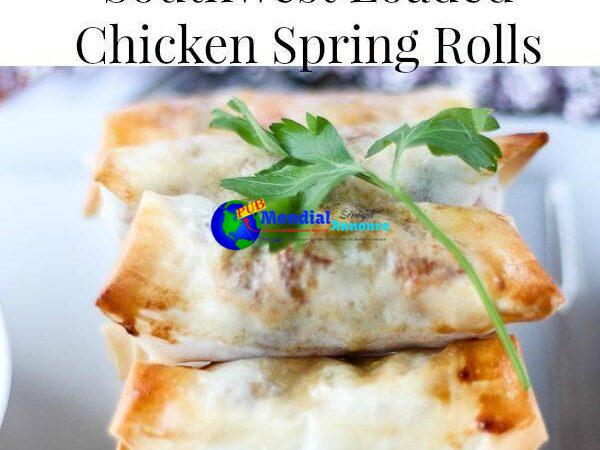 Southwest Loaded Hen Spring Rolls