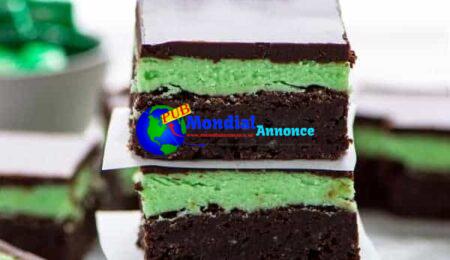 {Flourless} Chocolate Mint Brownies