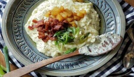 pineapple bacon mashed potatoes