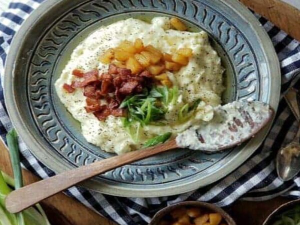 pineapple bacon mashed potatoes