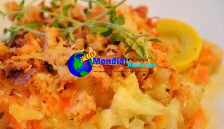 Cauliflower & Cheese Casserole