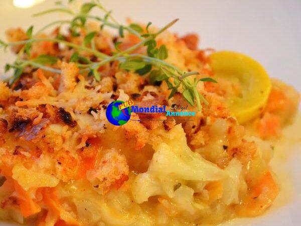 Cauliflower & Cheese Casserole