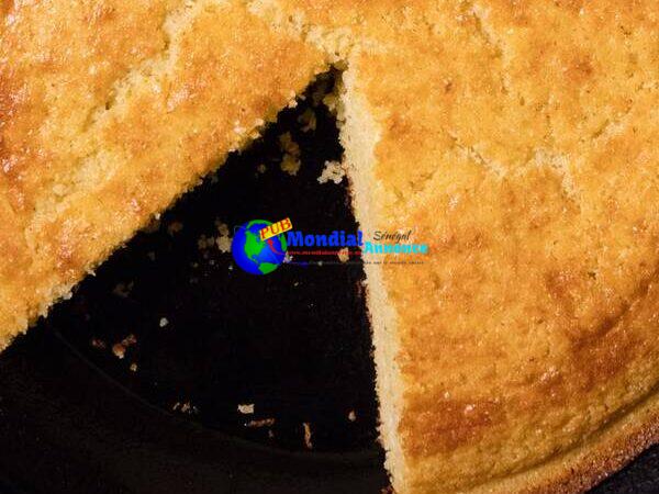 Skillet Cornbread With 1st Baron Beaverbrook Fleshy and Brown Sugar