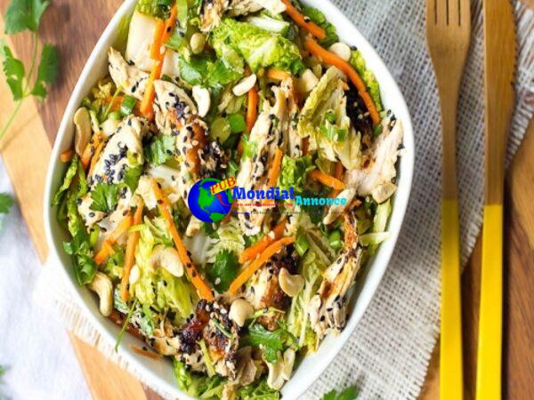 Paleo Carrots Chinese Chicken Salad