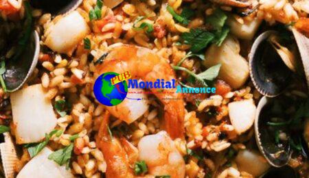 Sharp Seafood Paella