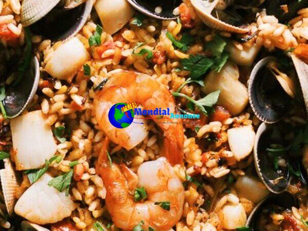 Sharp Seafood Paella