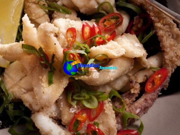 Salt and pepper squid