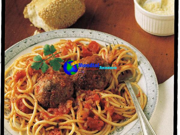 Low-Fleshy Italian Spaghetti and Meatballs