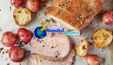 Recipe: Roasted Rosemary and Garlic Pork Loin and Potatoes