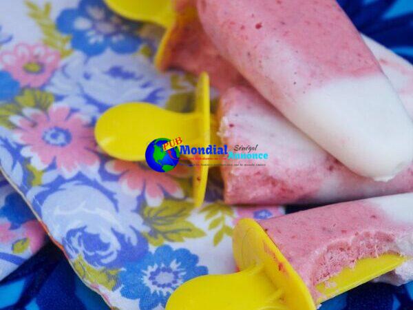 Refreshingly Healthy Strawberry Creamsicles