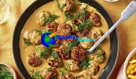 Scandi-model meatballs with gravy